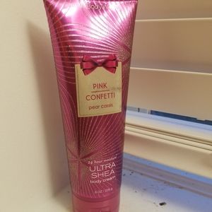 Bath and Body Works Pink Confetti Body Lotion Shea Cream